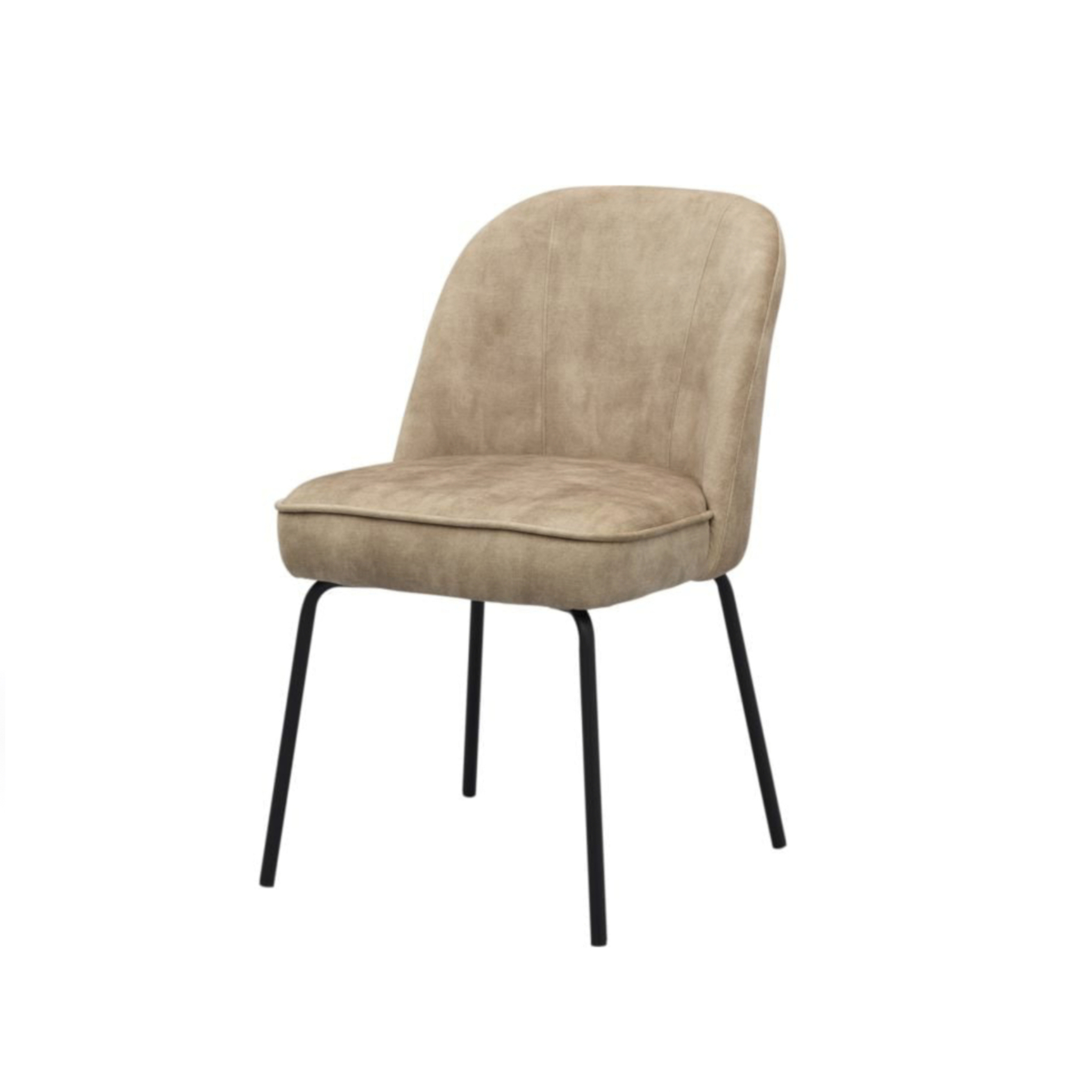 Stoel Sukond Velvet Beige