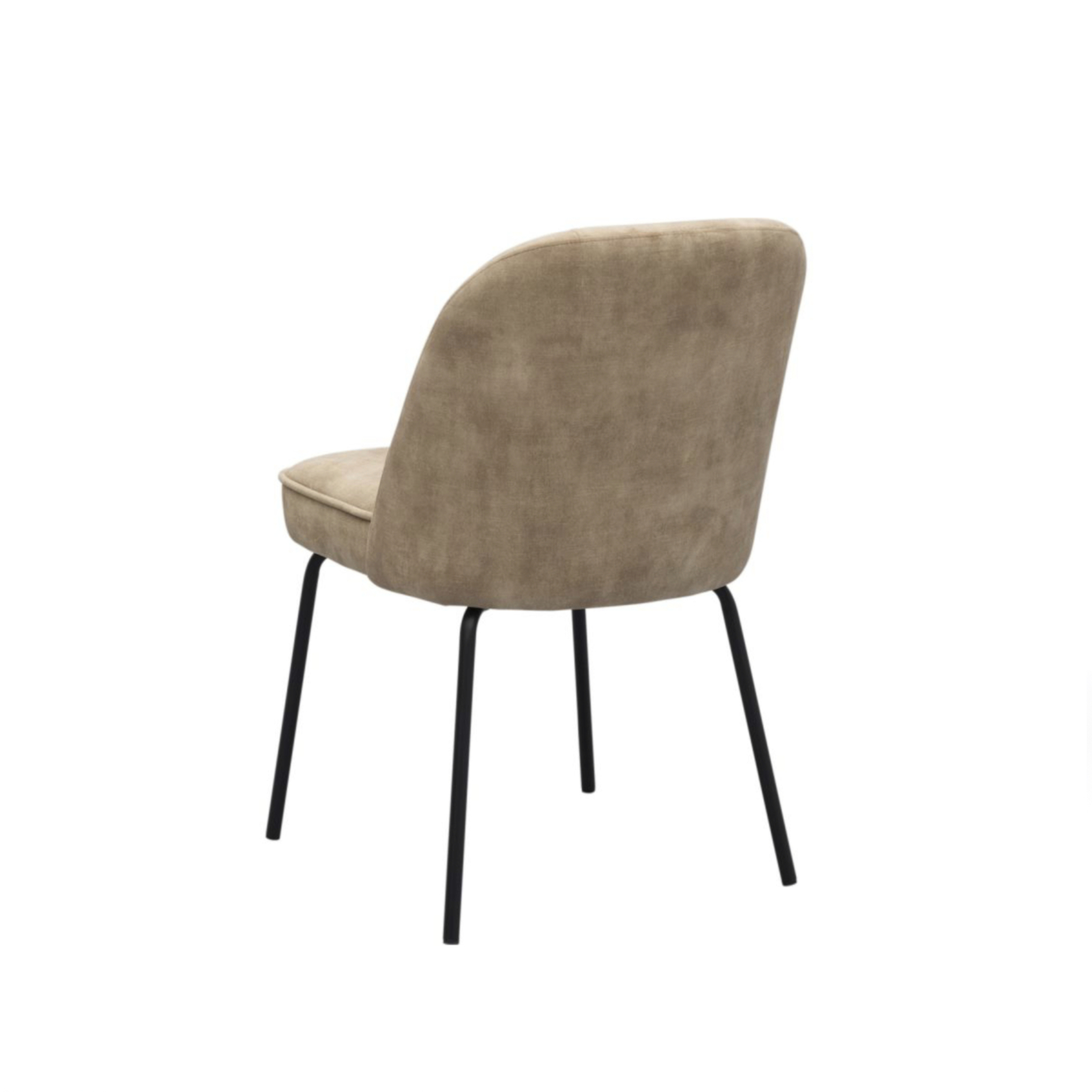 Stoel Sukond Velvet Beige - Afbeelding 3