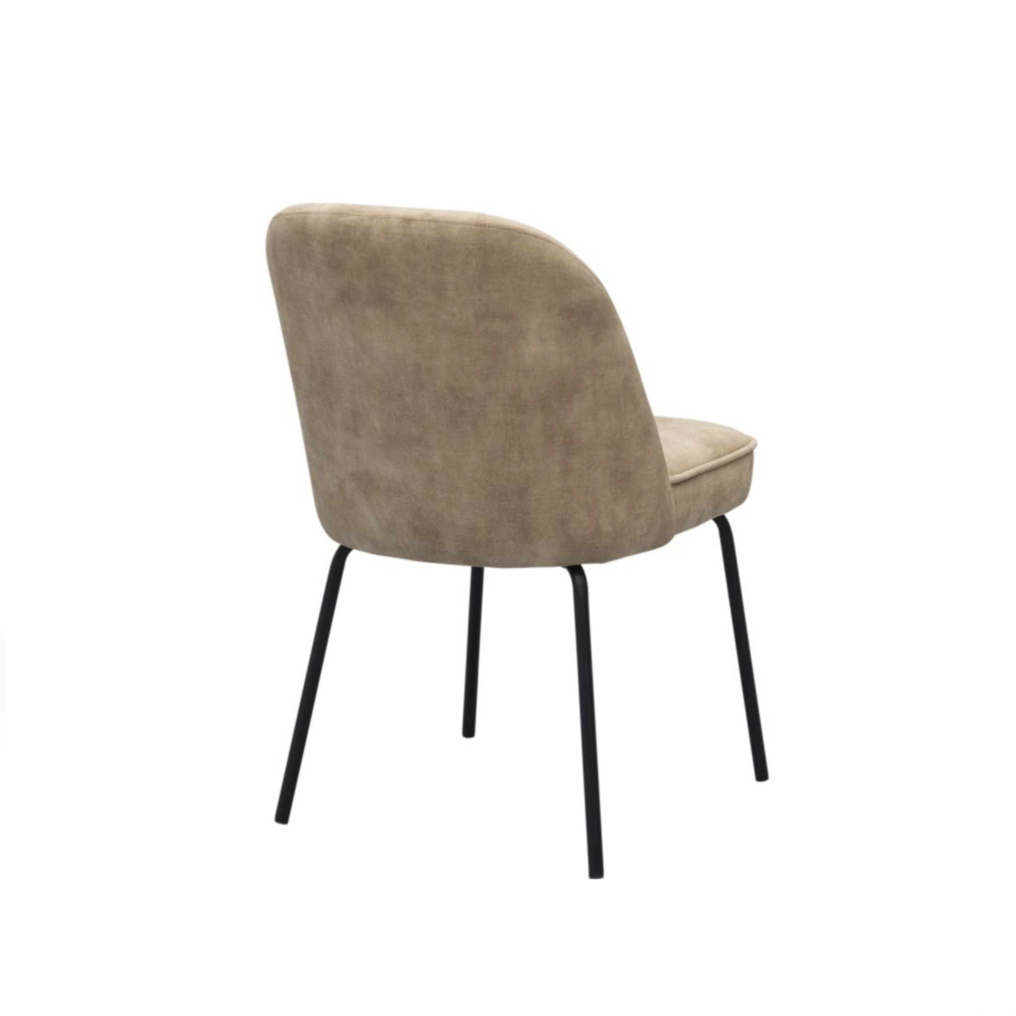 Stoel Sukond Velvet Beige - Afbeelding 4