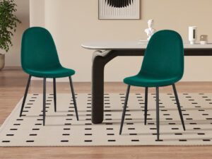 Stoel Liedal Velvet Groen