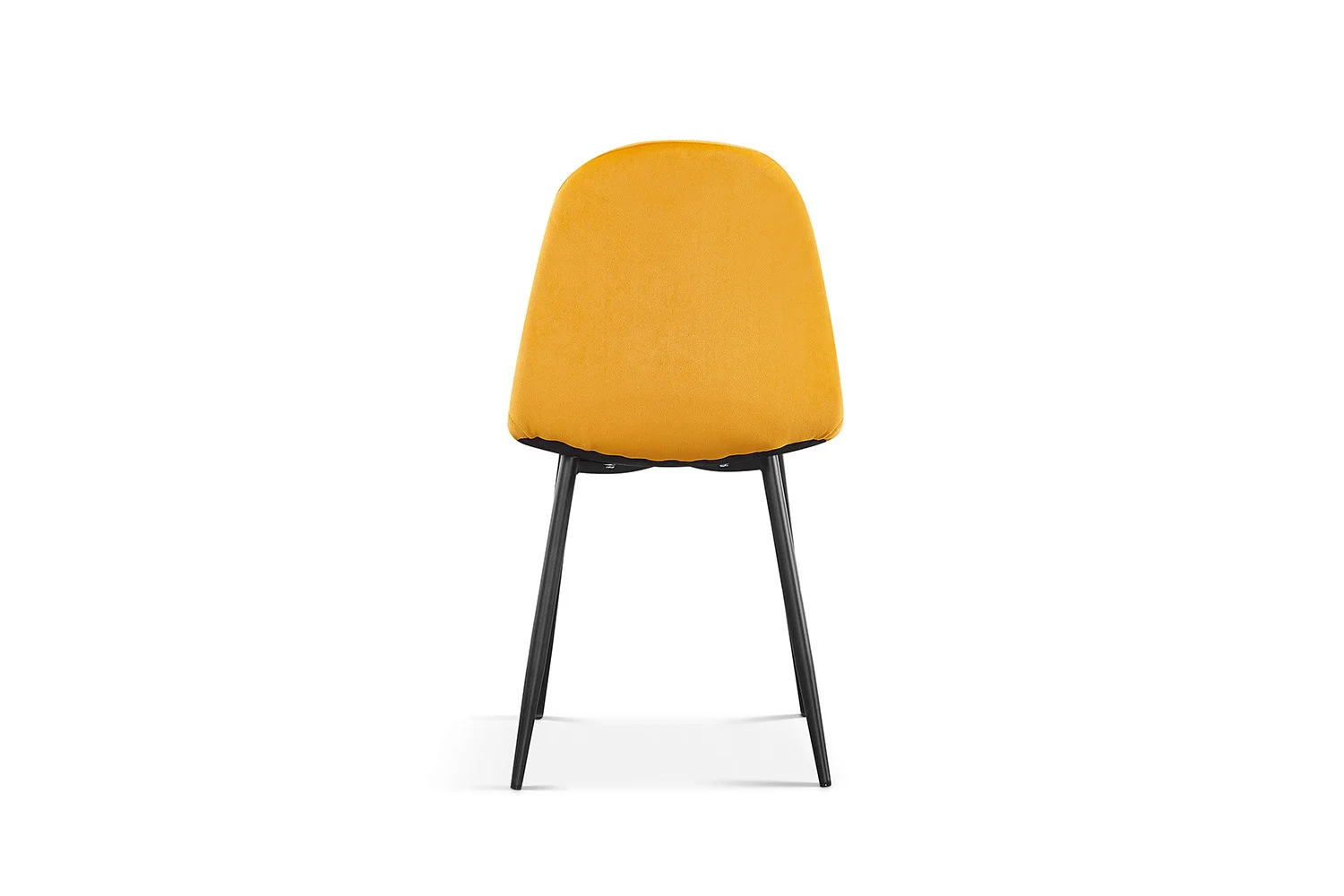 Stoel Breeri Velvet Geel - Afbeelding 5