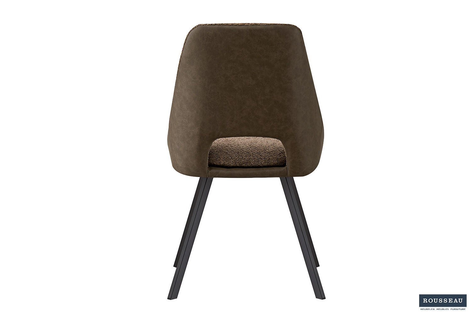 Stoel Geinura Bouclé Bruin - Afbeelding 6