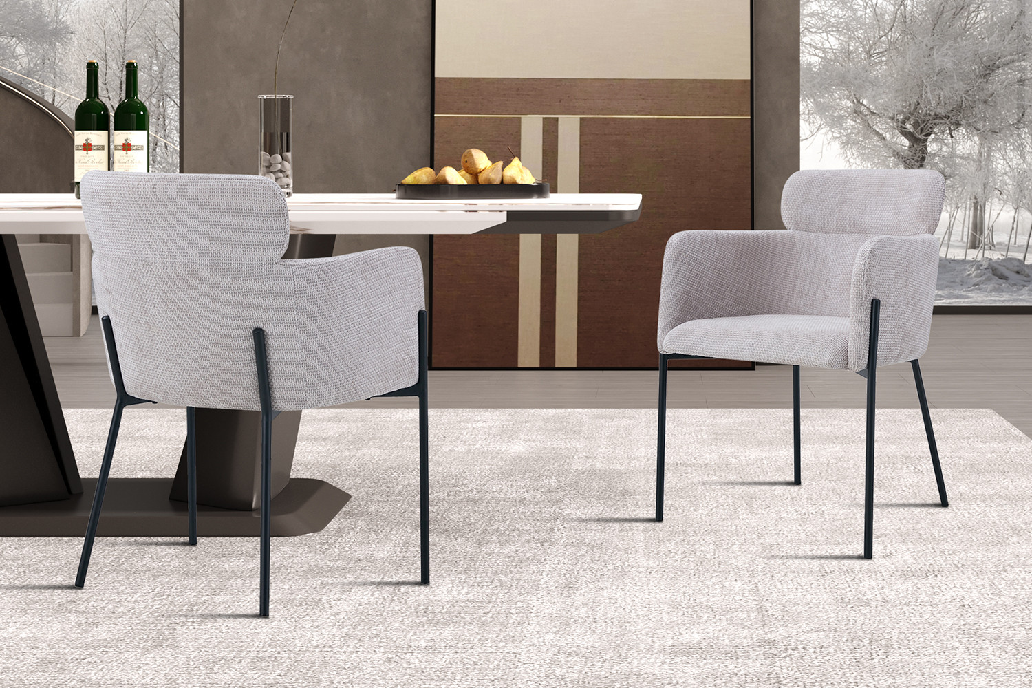 Stoel Traundy Beige