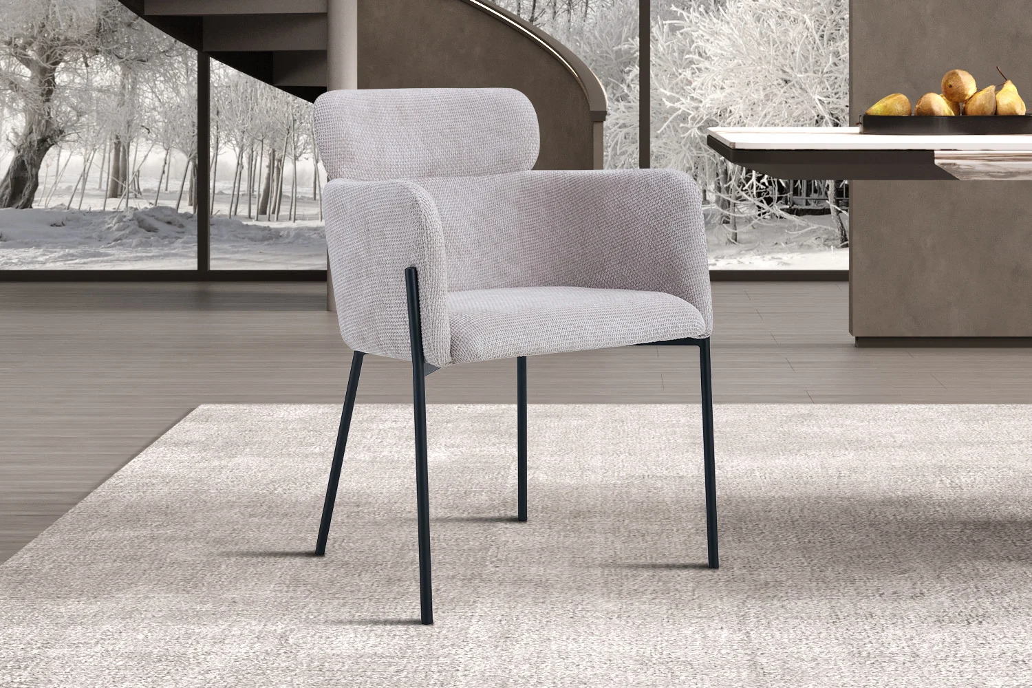 Stoel Traundy Beige - Afbeelding 2