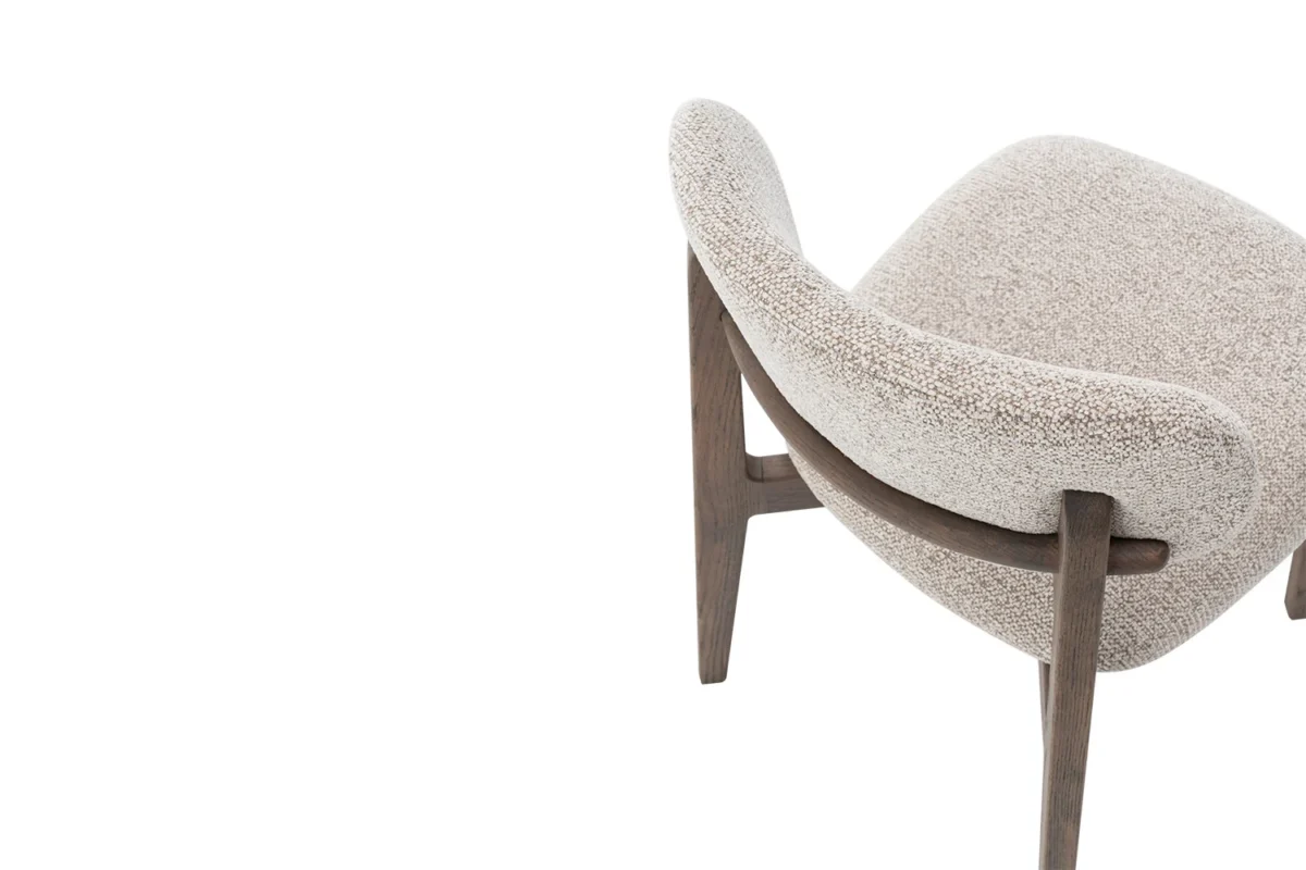 Eetkamerstoel Tendan Beige Eikenhout – foto 10