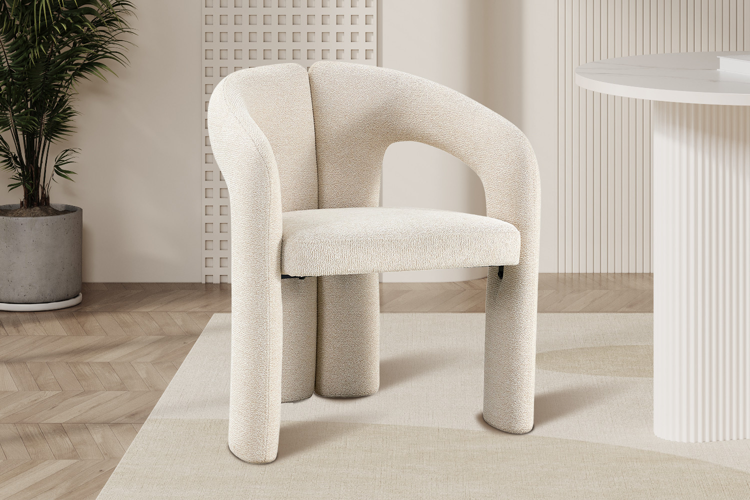 Stoel Zuidhorn Beige - Afbeelding 2