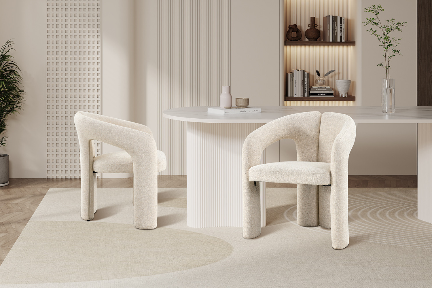 Stoel Zuidhorn Beige - Afbeelding 3