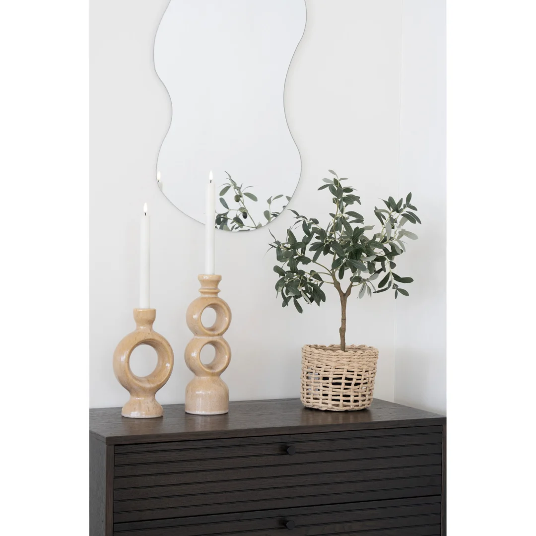 Kunstplant Haannesta Kunststof Groen H61 cm - Afbeelding 8