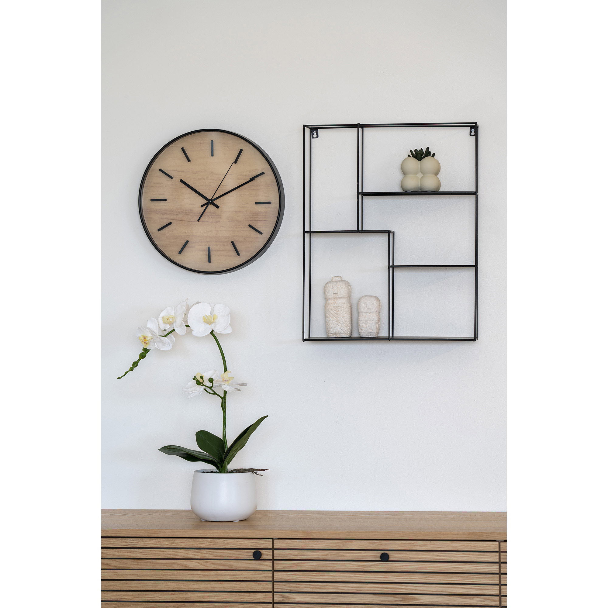 Kunstplant Jornine Kunststof Groen H47 cm - Afbeelding 3