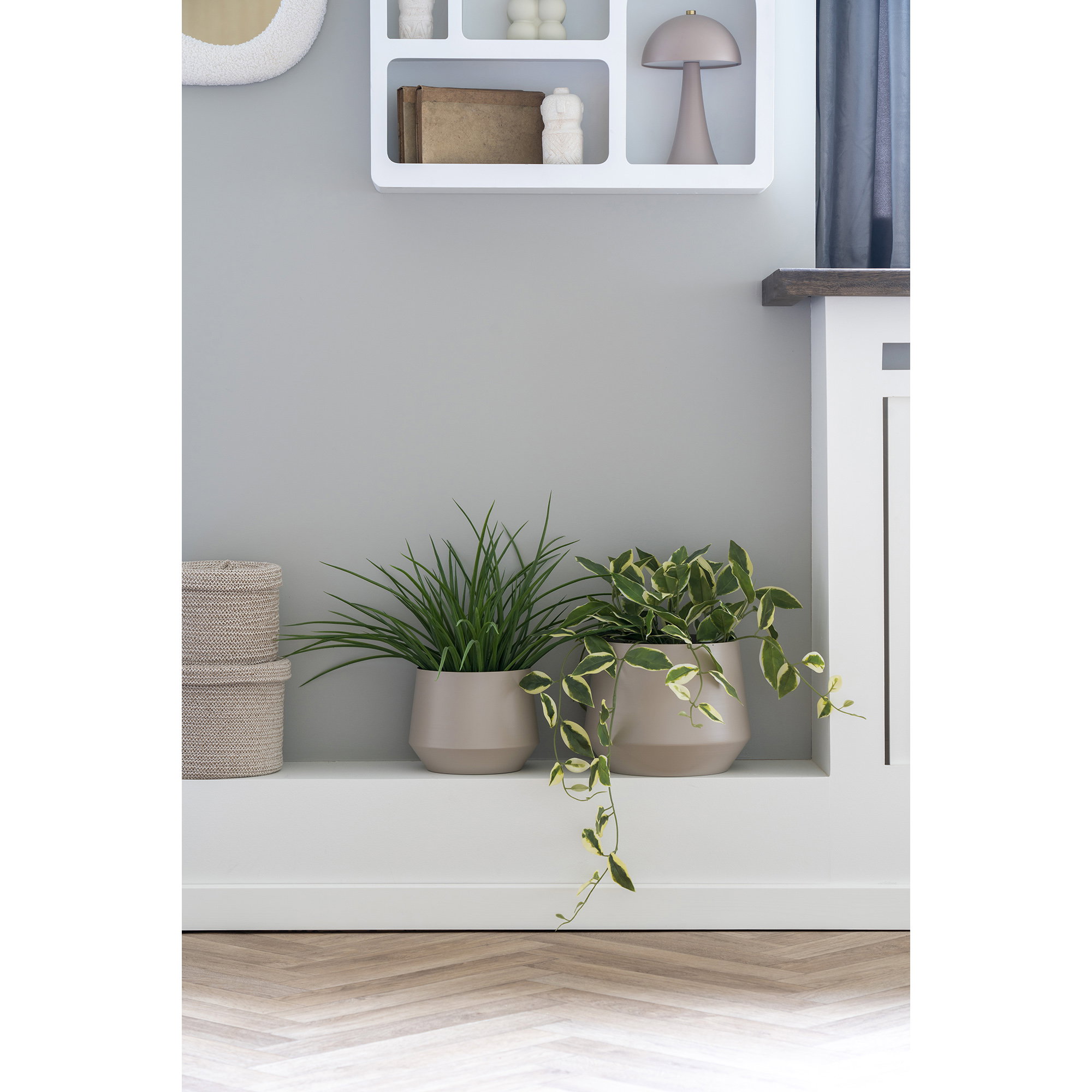 Kunstplant Notang Kunststof Groen H45 cm - Afbeelding 3