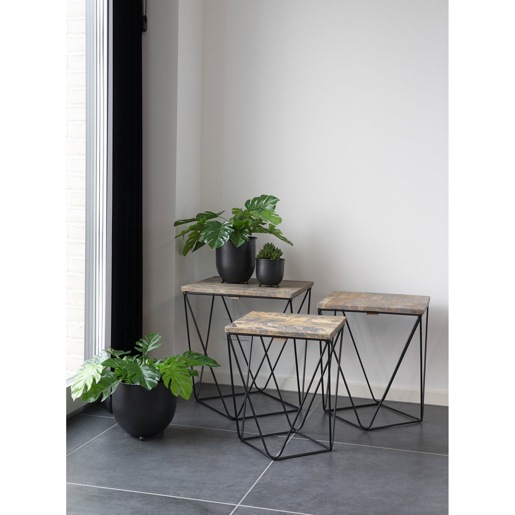 Kunstplant Mirnone Polyester Groen H45 cm - Afbeelding 8