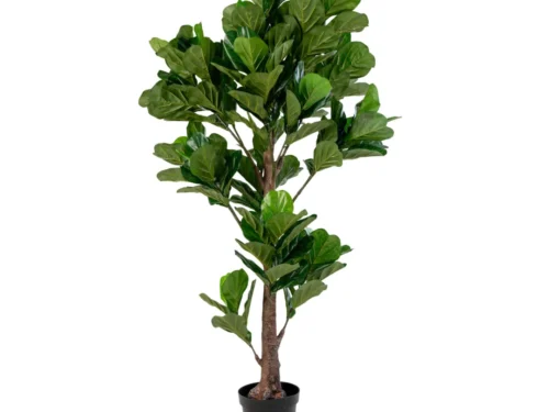 Kunstplant Fiennis van 190 cm met volle groene bladeren en stevige potvoet for een stijlvolle uitstraling