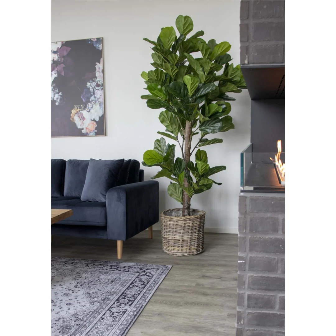 Kunstplant Fiennis Polyester Groen H190 cm - Afbeelding 3