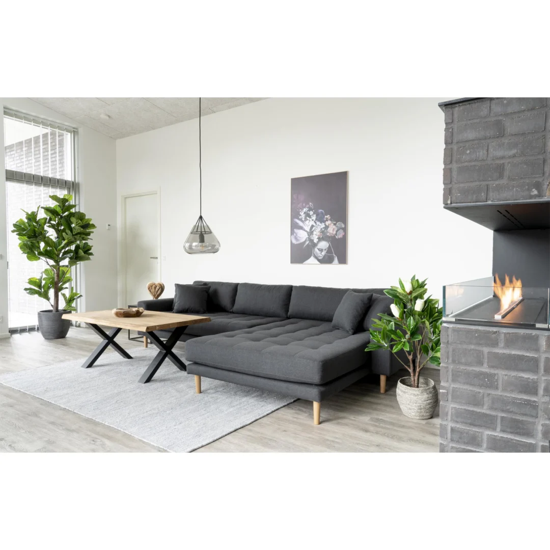 Kunstplant Fiennis Polyester Groen H190 cm - Afbeelding 5