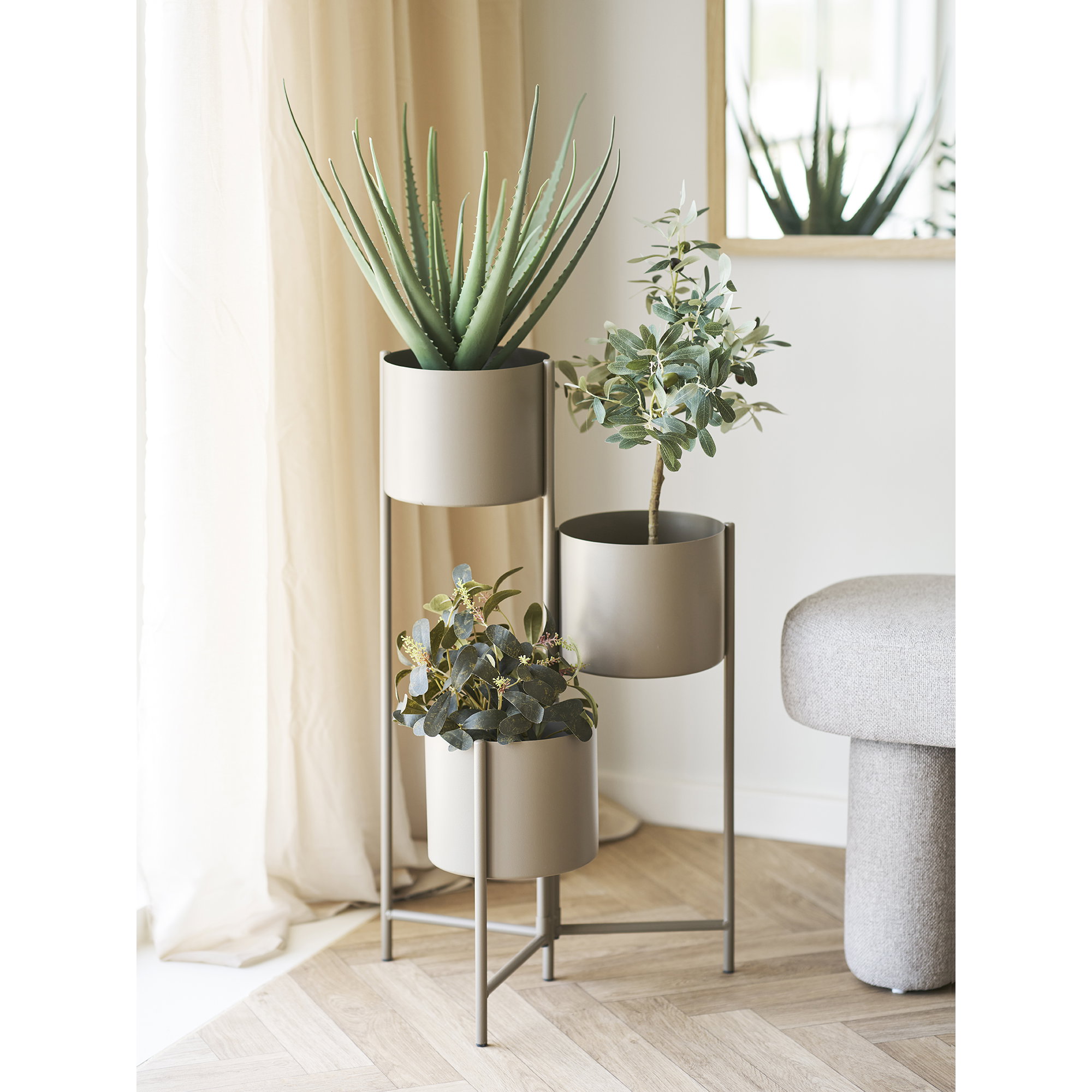 Kunstplant Heildek Kunststof Groen H35 cm - Afbeelding 4