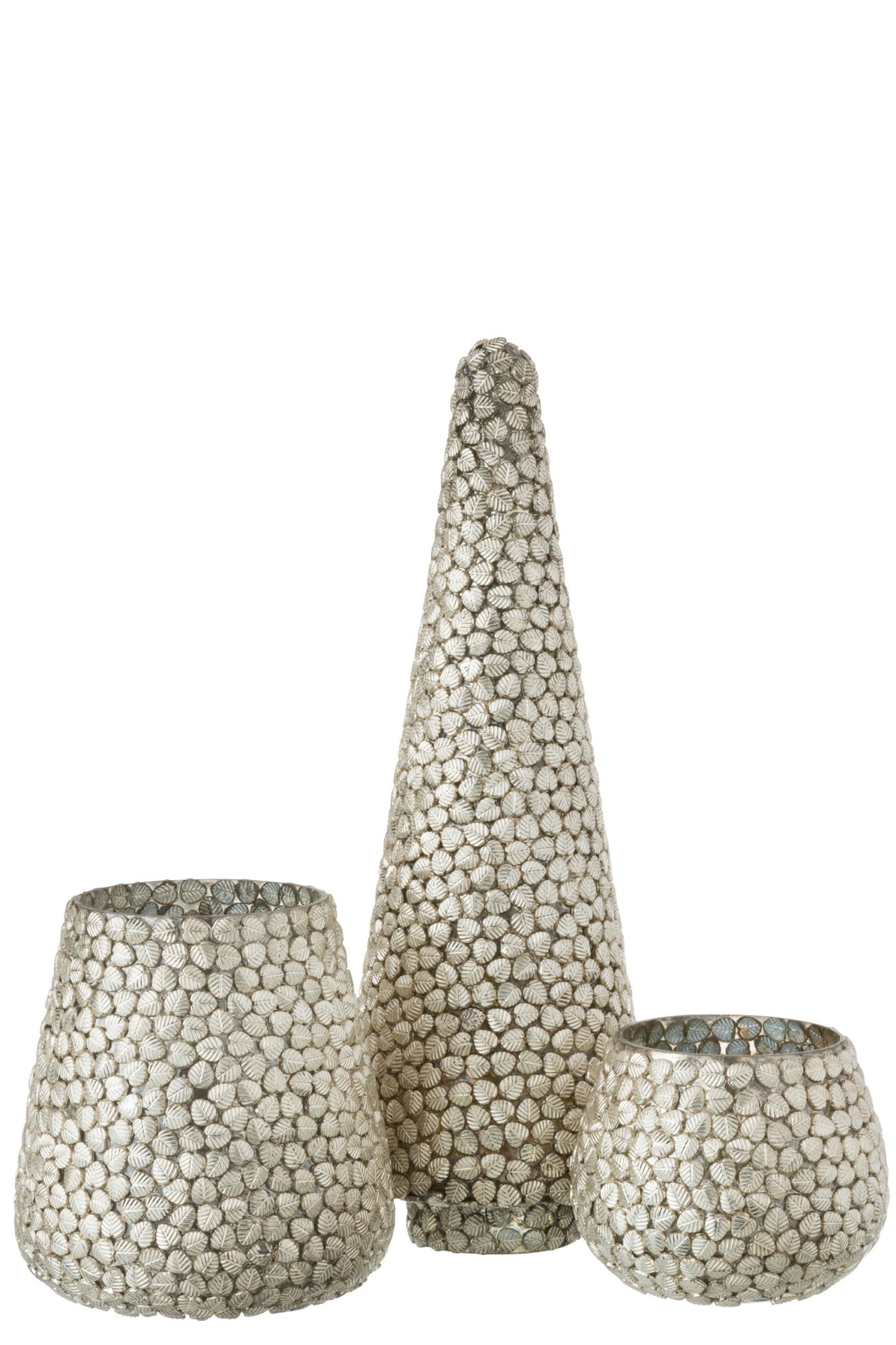 Woonaccessoire Keemano Glas Zilver