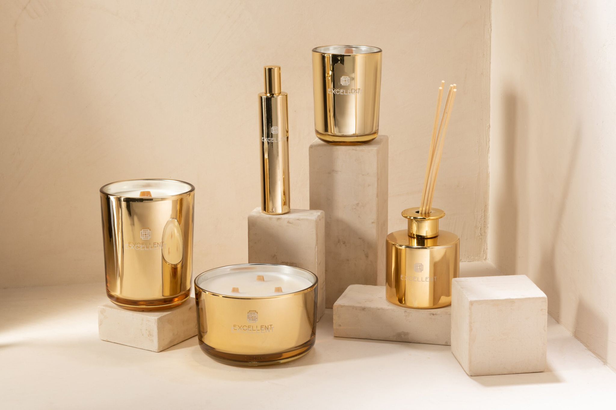 Geurolie Fister Glas Goud - Afbeelding 2