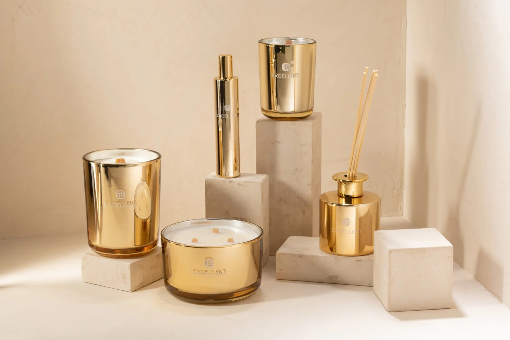 Geurolie Fister Glas Goud - Afbeelding 2