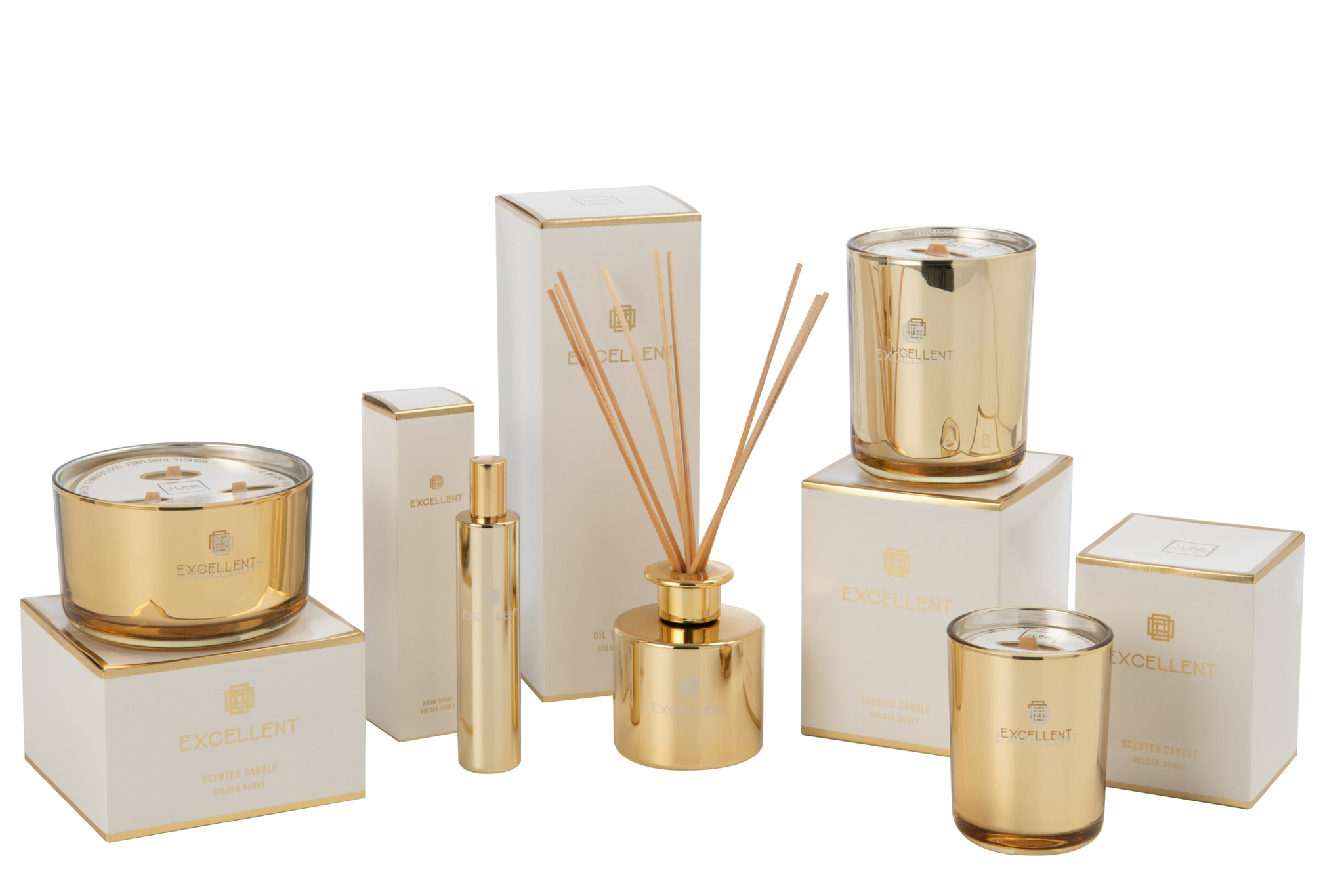 Geurolie Sannond Glas Goud