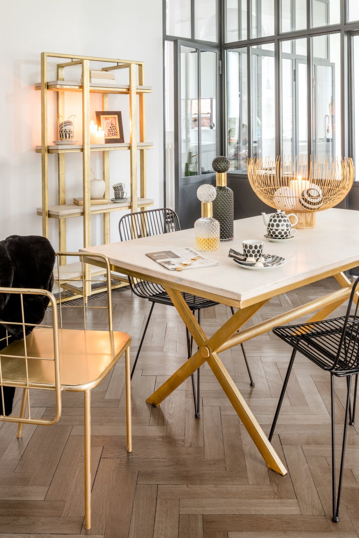 Decoratie Kauskaro Glas Transparant - Afbeelding 3