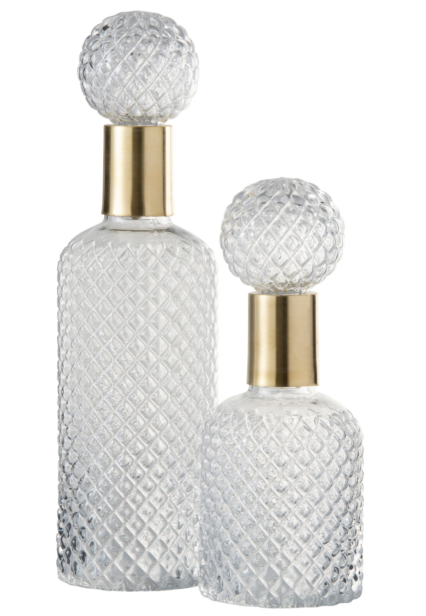 Decoratie Reindel Glas Transparant - Afbeelding 2