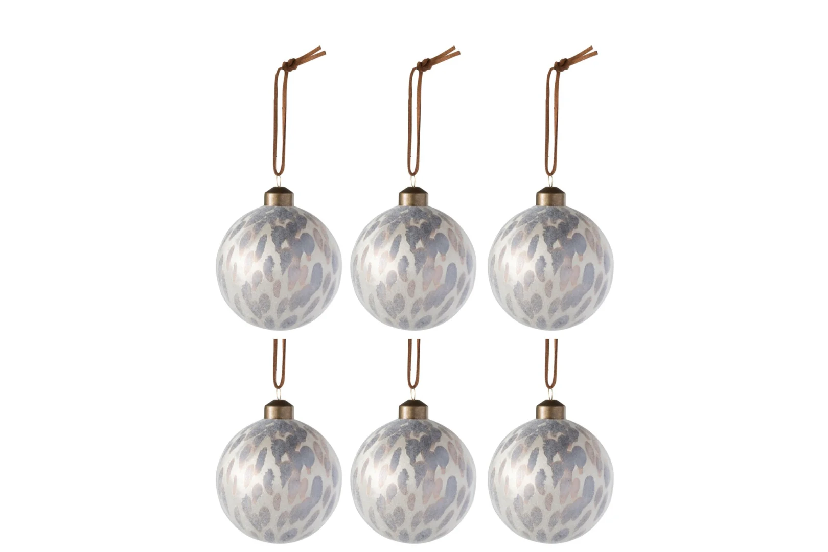 Opbergdoos Mierrura wit glas - Afbeelding 2