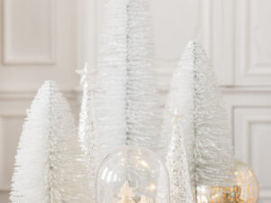 Kerstboom Vausello Kunststof Wit H38 cm
