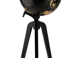 Wereldbol Dione Kunststof Zwart
