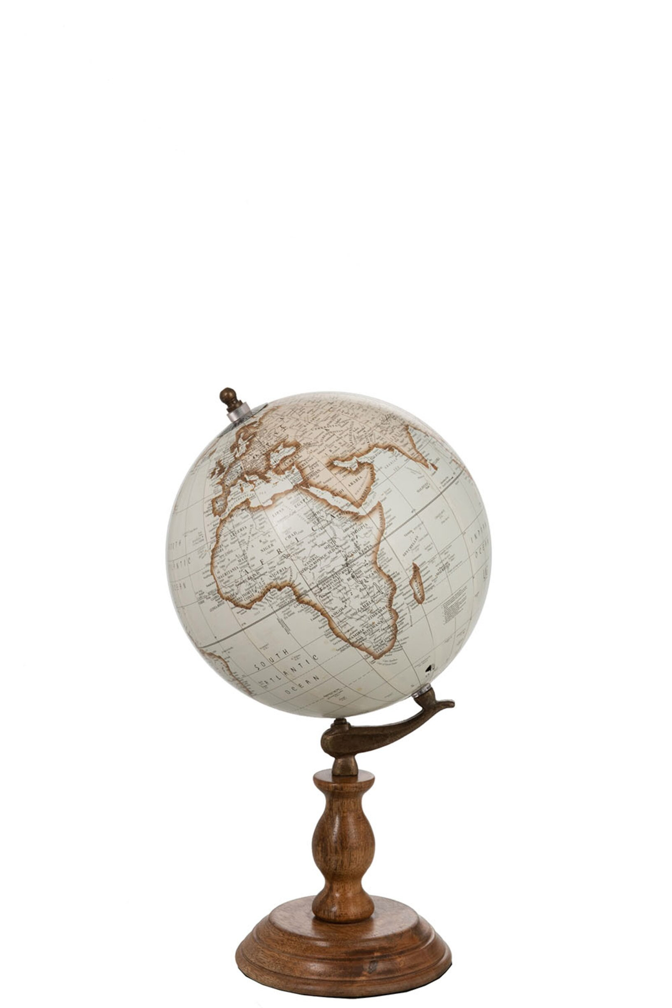 Wereldbol Zaaltella Kunststof Wit