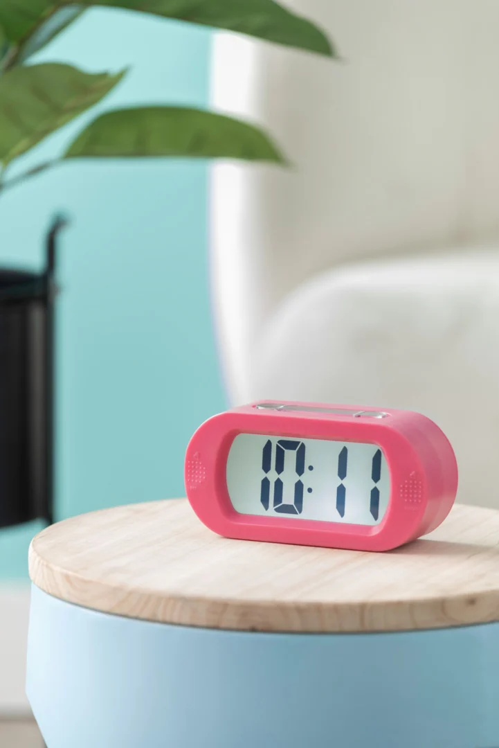 Wekker Hissand Helder Roze - Afbeelding 4