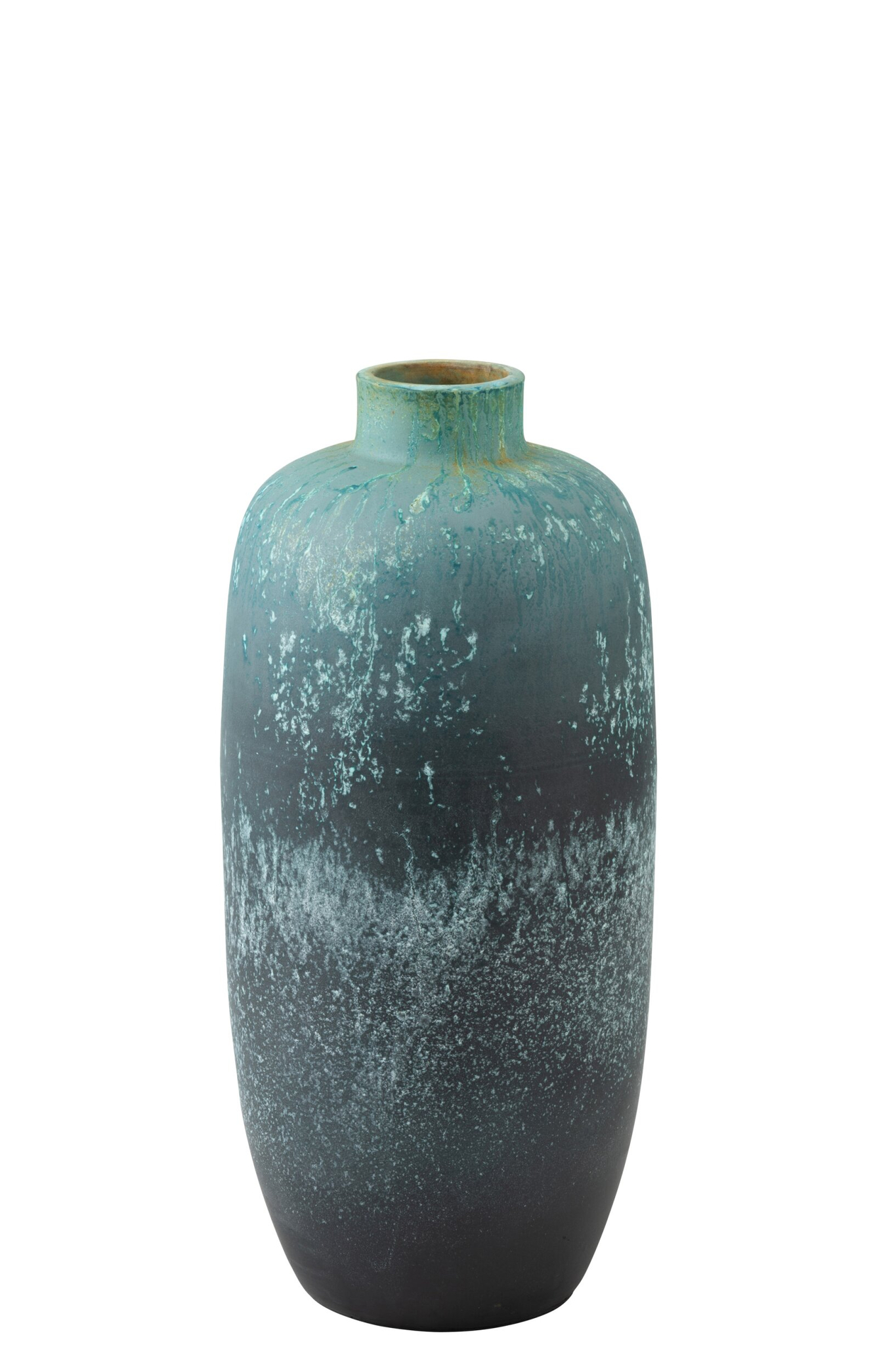 Vaas Dutone Keramiek Blauw H72 cm