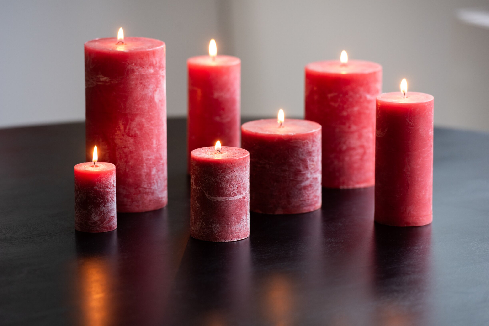 Kaars Raummio Rood
