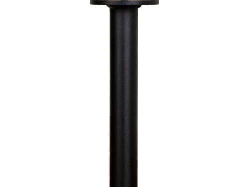 Woonaccessoire Coomy lido-poot zwart staal, slanke robuuste meubelpoot met schroefdraad, 18 cm hoog