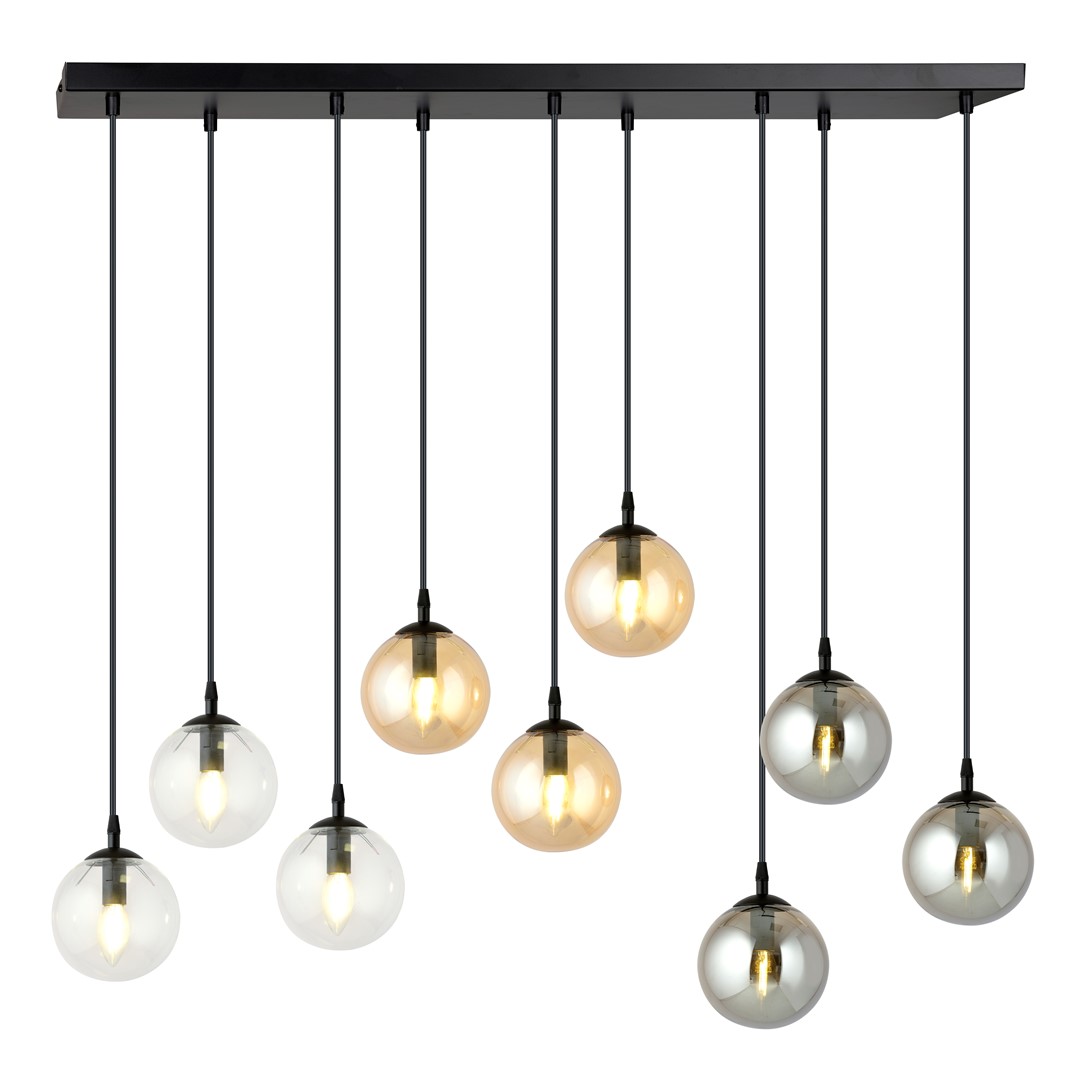 Hanglamp Saamum Zwart Ø14 cm