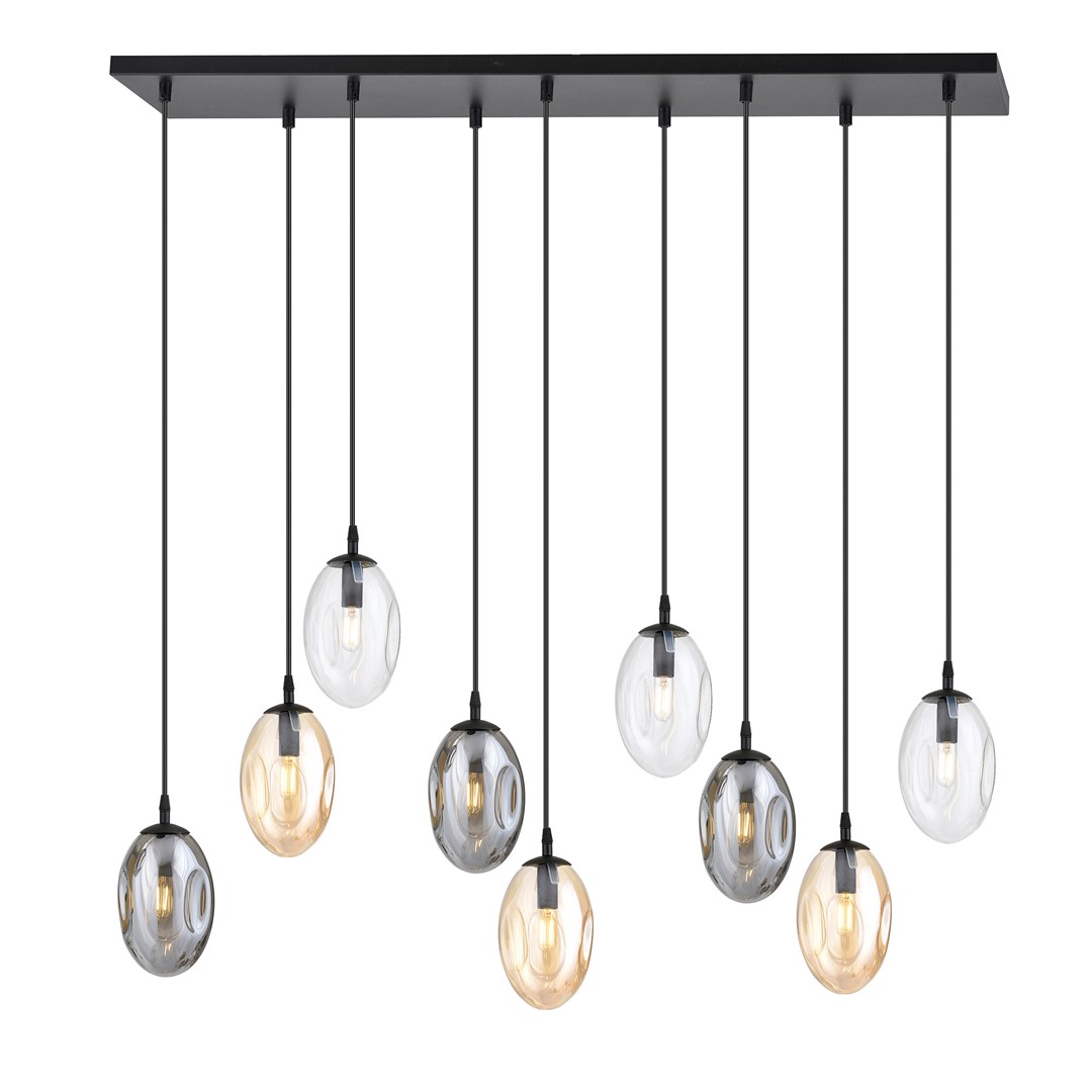 Plafondlamp Zeirdel Zwart Ø12 cm
