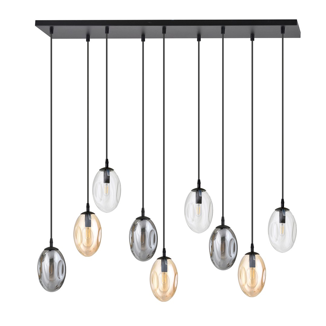 Plafondlamp Zeirdel Zwart Ø12 cm - Afbeelding 2