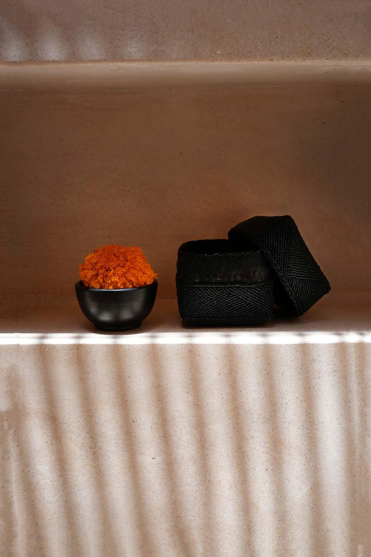 Decoratie Lellan Bamboe Zwart - Afbeelding 2