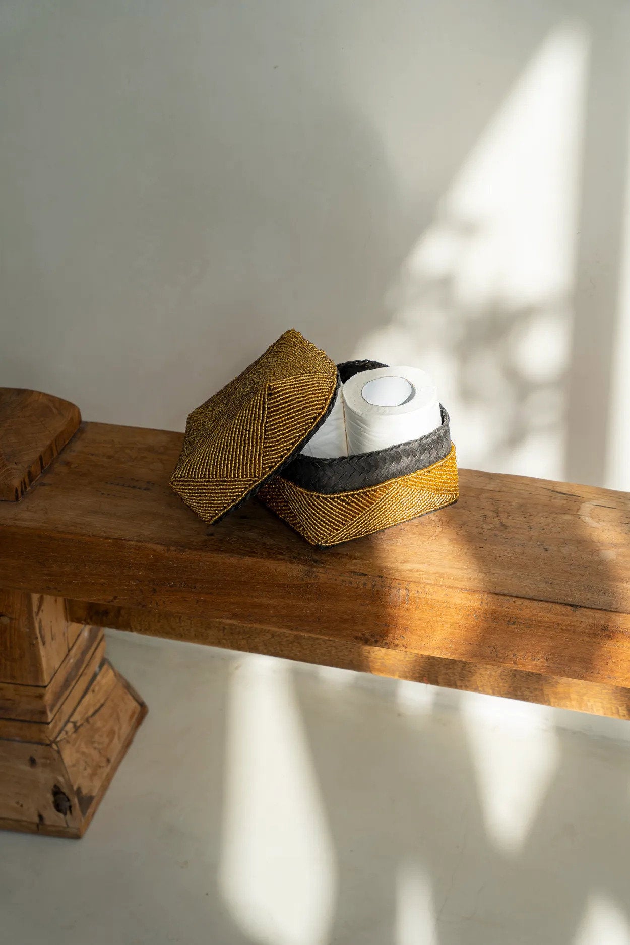 Decoratie Kaurena Bamboe Goud - Afbeelding 3