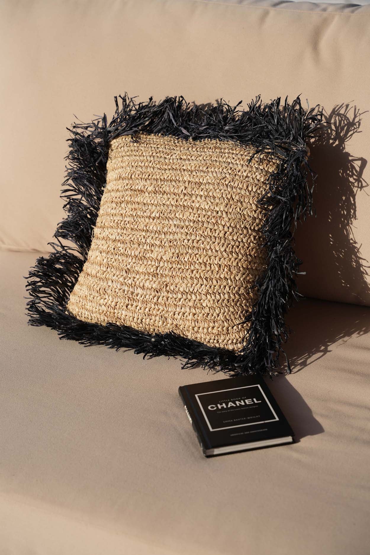 Kussenhoes Traurine Naturel 40x40 cm - Afbeelding 3