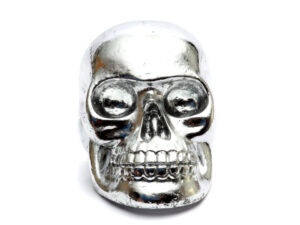 Beeld Skulvano Polyresin Zilver H13 cm