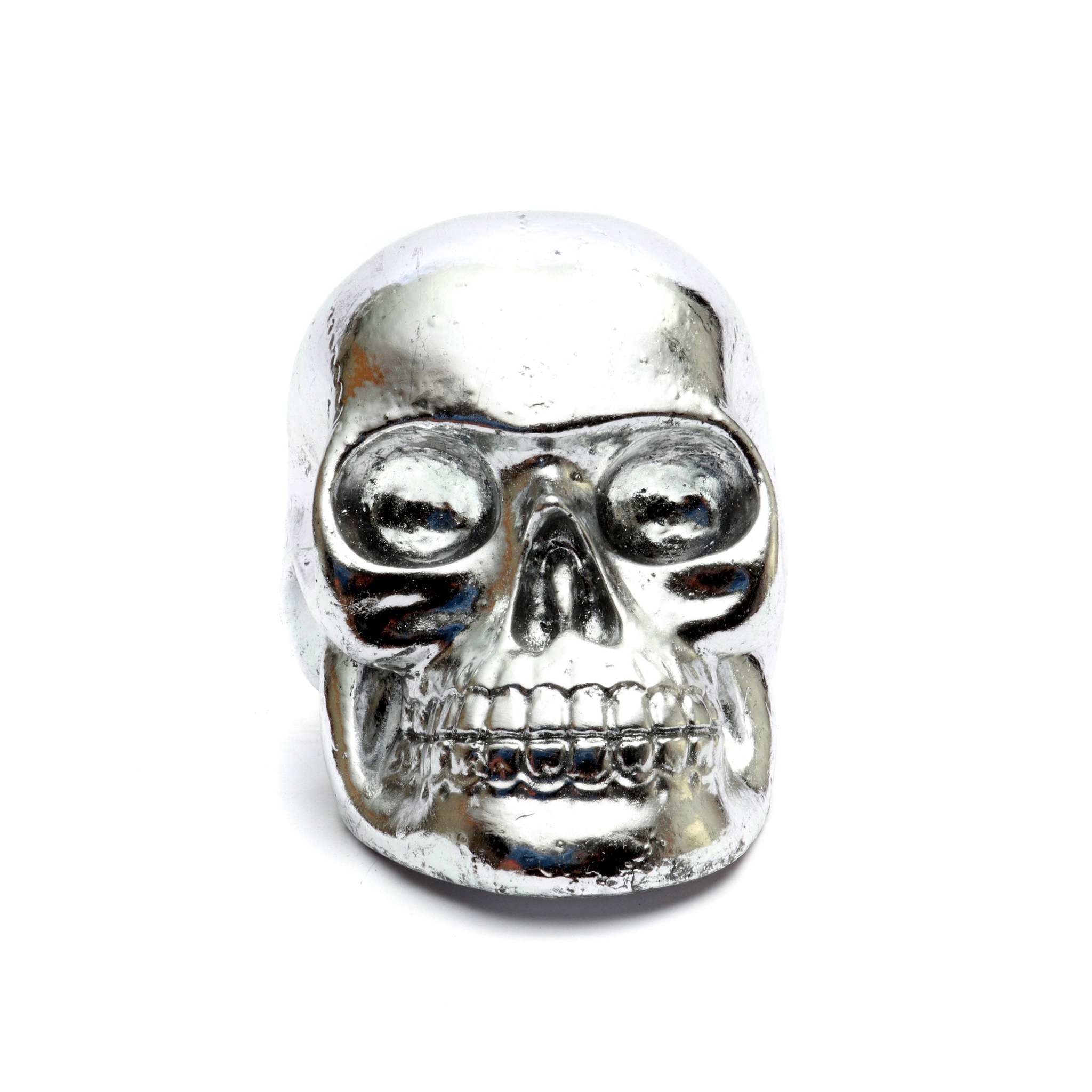 Beeld Skulvano Polyresin Zilver H13 cm