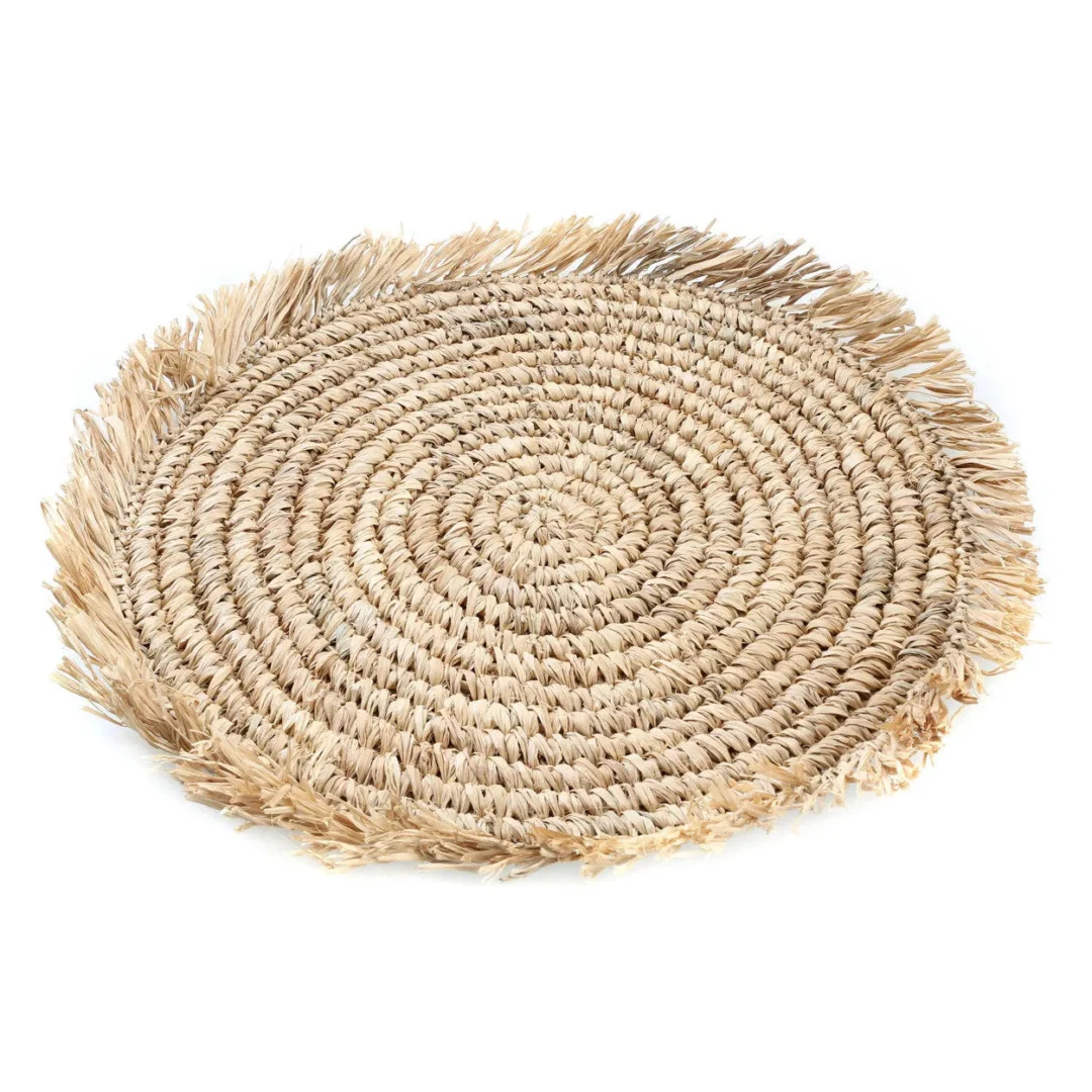 Placemat Skavoro Raffia Naturel - Afbeelding 2