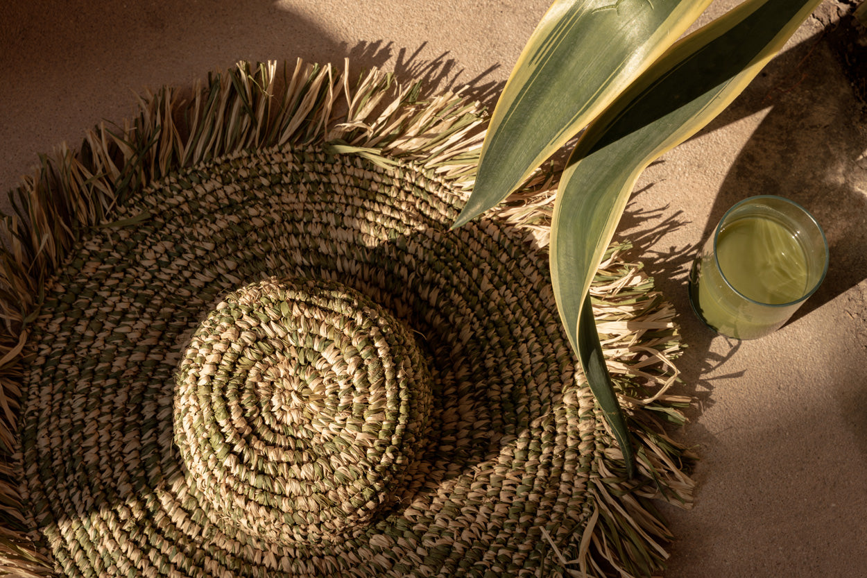 Woonaccessoire Klarenbeek Raffia Naturel - Afbeelding 10