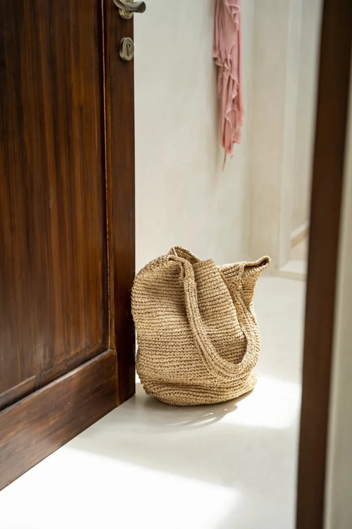 Tas Klormine Raffia Naturel - Afbeelding 2