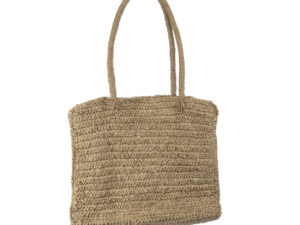 Tas Skiessak Raffia Naturel