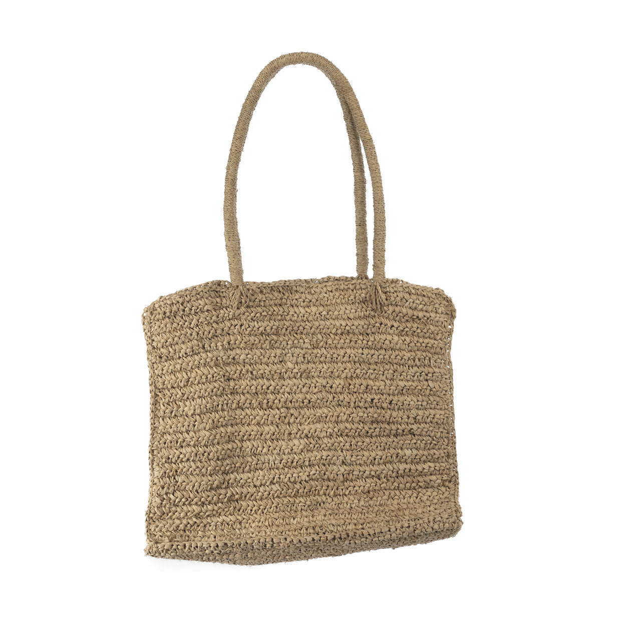 Tas Skiessak Raffia Naturel