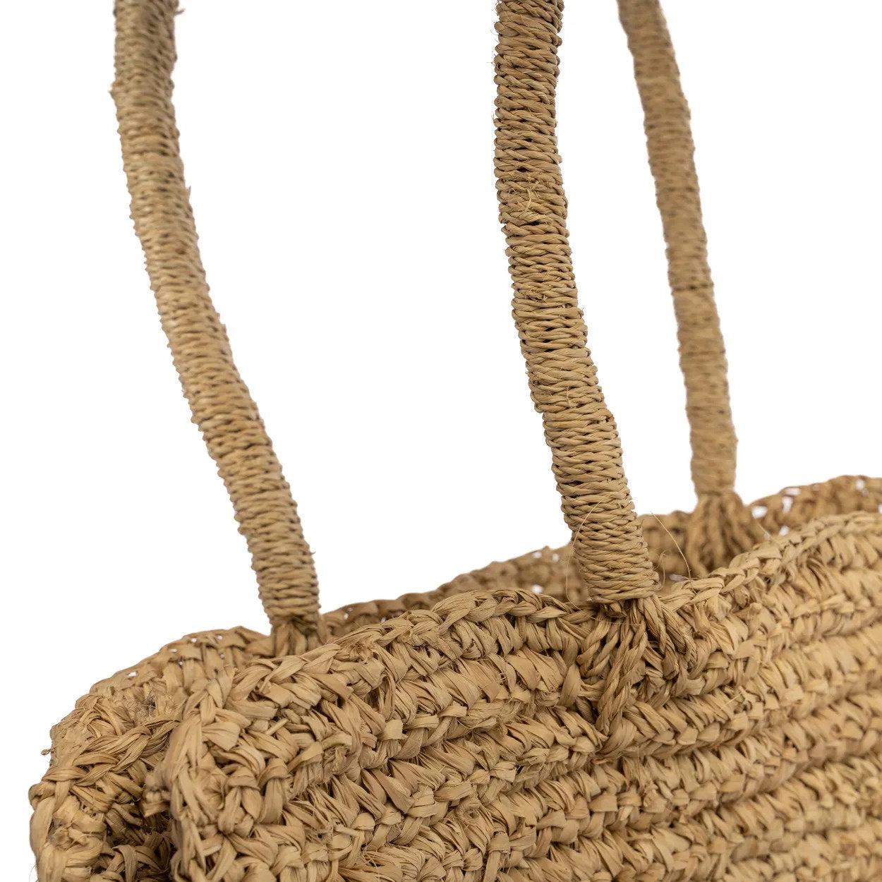 Tas Skiessak Raffia Naturel - Afbeelding 6