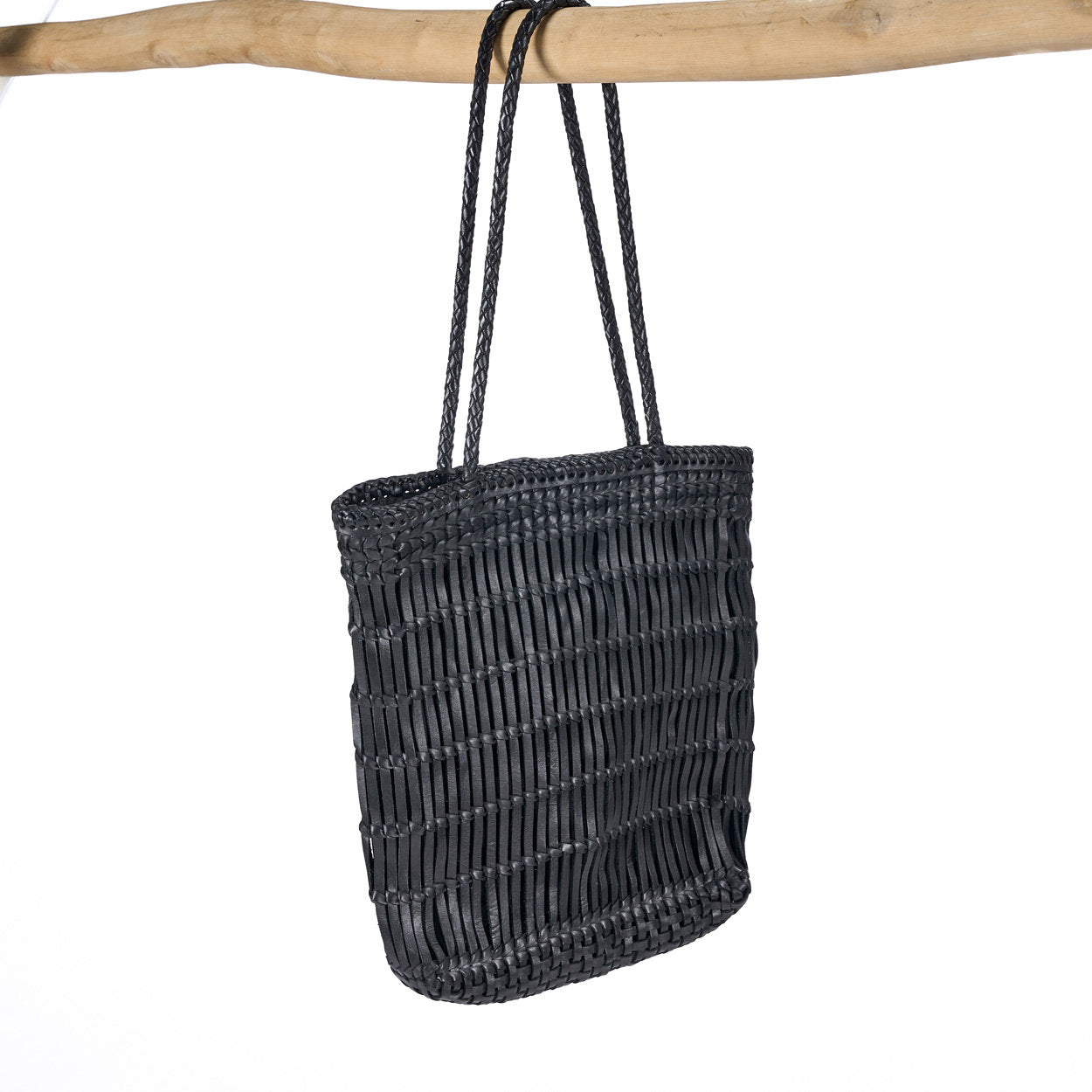 Tas Stasella Leer Zwart - Afbeelding 7