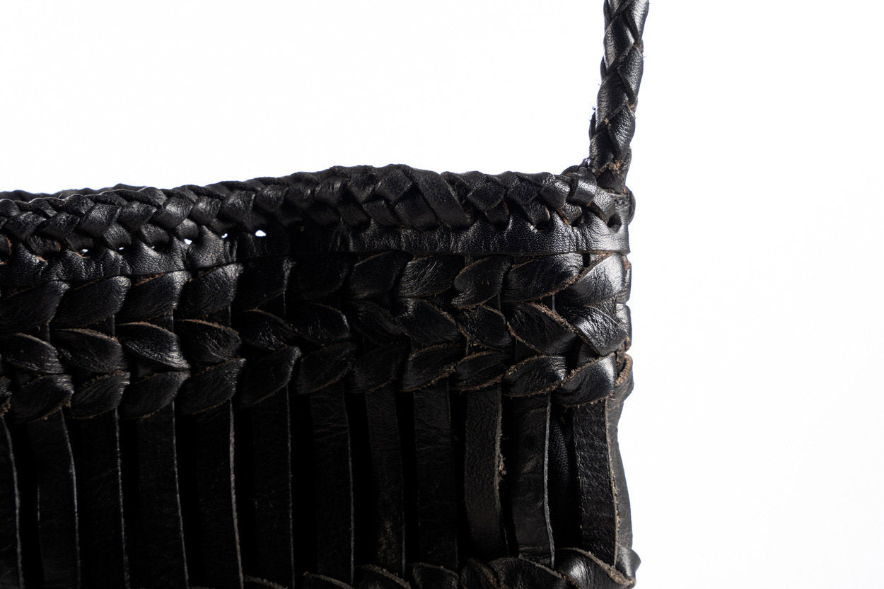 Woonaccessoire Gensio Leer Zwart - Afbeelding 6