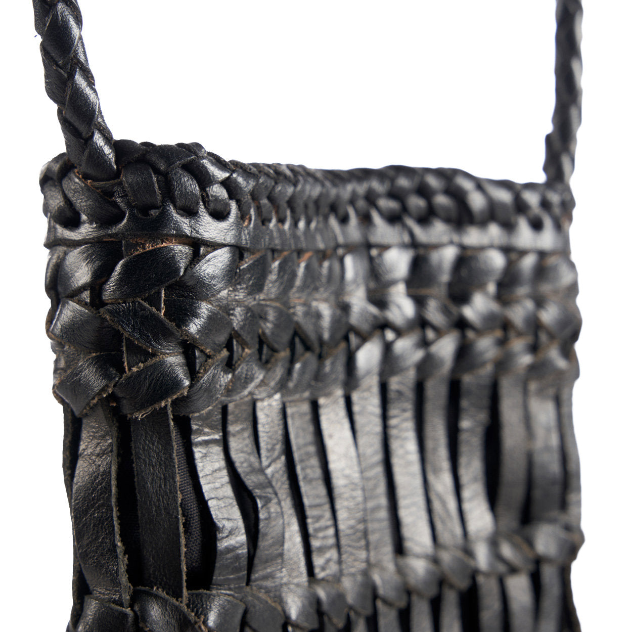 Woonaccessoire Gensio Leer Zwart - Afbeelding 7